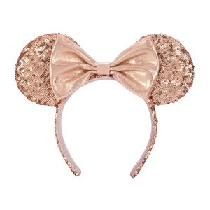 Disney Parks Rose Gold Sequin Minnie Mouse Ears.’ Are you sure you want to